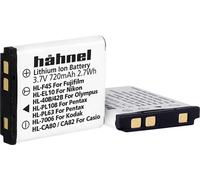 Hähnel Fototechnik HL-F45 Batterie pour appareil photo Remplace l'accu d'origine NP-45, NP-45A, NP-45S 3.7 V 720 mAh