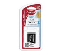 Hähnel Batterie HL-13L Li-Ion 1060 mAh pour Canon PowerShot G1 G5 G7 G9 SX620 SX720 SX730 SX740
