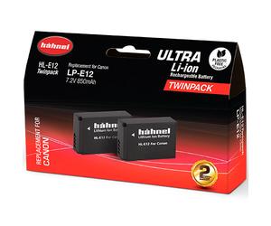 Hähnel HL-E12 Ultra Twin Pack - Canon LP-E12