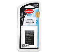 Hähnel HL EL24 Batterie Li-ION pour appareils Photo numériques Nikon EN-EL24 Noir