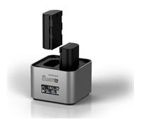 Hähnel ProCube2 - Chargeur double professionnel pour Canon LP-E6, LP-E6N, LP-E6NH, LP-E6P, LP-E8, LP-E17