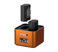 Hähnel - ProCube3 - pour Sony - Chargeur Duo DSLR - Chargement Plus Rapide - Entrée USB Type-C