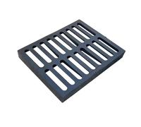 HAEKEBC Grille De Drainage Extérieure Grille D'égout en Fonte Grille De Drainage Rectangulaire pour Bassin De Captage Grille De Drainage Antidérapante pour Allée De Garage(250x500x30mm)