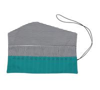 HÄKELNADELN AUFROLLBARER ORGANIZER FALTBARER OXFORD STOFF TRAGBARER AUFROLLBARER NADELHALTER FÜR HÄKELZUBEHÖR ZUHAUSE UND UNTERWEGS Christmas Gifts (Verte)