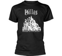 Hällas - T-shirt " Of The Mighty" pour homme/femme Unie PH2517 (XXL) (Noir)