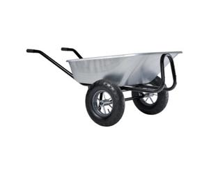 Haemmerlin HAEMMERLIN Brouette Expert Twin galvanisée 150 L, roue pneumatique Quantité:1