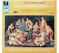 Händel: 16 Konzerte für Orgel und Orchester, Folge 3 (op. 7 Nr.9-12) [Vinyl LP] [Schallplatte]
