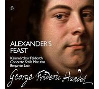 Handel / Concerto St - George Frideric Handel: Alexander's Feast [New CD]