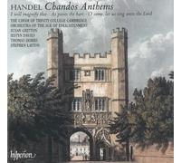 Haendel : Chandos Anthems N° 5, 6 et 8. Gritton, Davies, Layton.