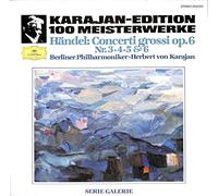 Händel: Concerti grossi op. 6, Nr. 3,4,5 & 6; Karajan-Edition 100 Meisterwerke - 2543021 - Vinyl LP