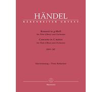HAENDEL - Concierto en Sol menor (HWV 287) para Flauta (Oboe) y Piano (Urtext) (Best/Kohs)