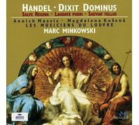 Haendel - Dixit Dominus · Salve Regina · Laudate pueri · Saeviat tellus / Massis · Kozená · Les Musiciens du Louvre · Minkowski
