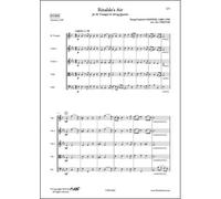 HAENDEL G. F. - AIR DE RINALDO - TROMPETTE ET QUATUOR A CORDES