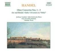 Haendel, Georg Friedrich – Concertos pour hautbois N°1 à N°3 – Air et rondo – CD – NAXOS