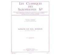 HAENDEL GEORG FRIEDRICH - SONATE EN SOL MINEUR (LONDEIX)