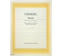 Haendel Georg Friedrich Sonate No13 Hwv371 Re Majeur - Violon/Piano