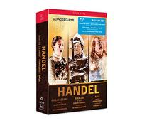 Haendel : Giulio Cesare - Rinaldo - Saul (Glyndebourne). Christie, Dantone, Bolton. [Blu-ray]