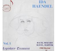 Haendel,Ida - Bach 1 BWV1001-mozart K378-Bartok : sonate Violon & Piano n°2