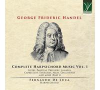 Haendel – Intégrale de la musique pour clavecin – Vol.1 / Fernando de Luca – CD