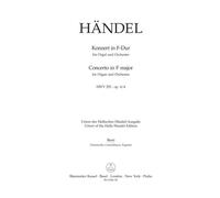 Haendel - Konzert In F-dur (fa Majeur) Orgue et Orchestre
