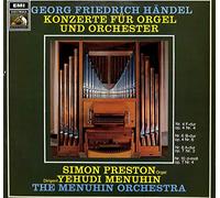 Händel: Konzerte für Orgel und Orchester; Nr. 4 F-dur op. 4; Nr. 6 B-dur op. 4; Nr. 8 A-dur op. 7 Nr. 2; Nr. 10 d-moll op. 7 Nr. 4 - 1C 063-00080 - Vinyl LP