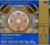 Haendel – Samson – Daneman, Gottwald, Cooley, McGegan – Carus