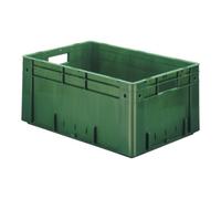 Häner Bac de transport empilable bleu L600×I400×P270mm PP poids lourd LA-KA-PE Quantité:1