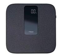 Haepi Balance électronique en lin ultra-douce avec grand écran - 180 kg - Piles incluses - Garantie 15 ans