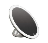 Haepi Colette Miroir grossissant 7X avec éclairage, 3 modes d'éclairage LED, ventouse et rechargeable