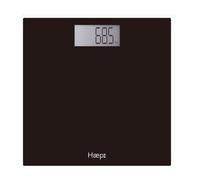 Haepi-Pèse personnes électronique avec plateau, grand écran, gros chiffres et grand affichage-Pèse-personne design et précis- Capacité maximale de 180kg-Piles incluses-Garantie 15 ans
