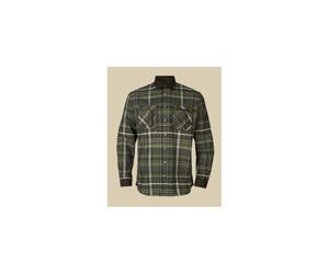 Härkila Chemise Pajala, carreaux olive, taille L