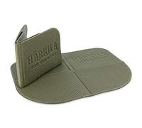 Härkila Coussin de siège d'extérieur Pliable imperméable - Coussin de siège Isolant < 35 cm imperméable - Tapis de siège Thermique léger pour Stade et Banc-Olive, 38,5 x 28,5 x 0,4 centimètres