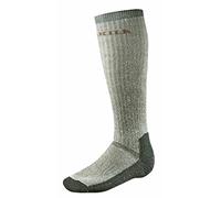 Härkila Expedition Chaussettes de chasse longues - Chaussettes pour chasseur - Chaussettes de chasse doublées pour l'hiver et l'automne - Chaussettes de chasseur en laine mérinos - Taille : XL