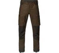 Härkila Forest Hunter GTX Bukser til Herre - Vandtætte & Åndbare Gore-Tex Jagtbukser, Vindafvisende, Slidstærke Forstærkninger til Jagt, Vandring & Outdoor - Hunting Green/Shadow Brown, Vert chasse