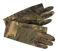 Härkila | Gants en Maille Deer Stalker Camo | Vêtements & Équipement de Chasse pour Professionnels | Design Scandinave Haut de Gamme Durable | Axis MSP®Forest, L