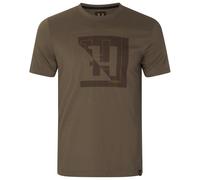 Härkila - H-Logo T-Shirt - T-shirt - XXL - major brown