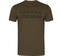 Härkila Harkila Logo S/S t-Shirt Willow Green
