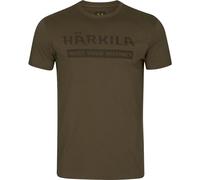 Härkila Harkila Logo S/S t-Shirt Willow Green