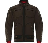 Härkila | Kamko fleece | Vêtements & Équipement de Chasse pour Professionnels | Design Scandinave Haut de Gamme Durable | Brown/Red, 3XL
