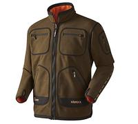 Härkila Kamko Veste polaire Orange - Marron avec membrane GORE WINDSTOPPER® - Orange - XL