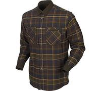 Härkila | Pajala Chemise | Vêtements & Équipement de Chasse pour Professionnels | Design Scandinave Haut de Gamme Durable | Mellow Brown Check, XL