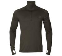 Härkila - Sous-pull Base All Season - Sous-vêtement mérinos - M - shadow brown