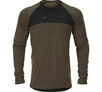 Härkila T-Shirt Heat L/S | Vêtements & Équipement de Chasse pour Professionnels | Design Scandinave Haut de Gamme Durable | Willow Green/Black, XL