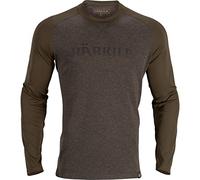 Härkila | T-Shirt Metso L/S | Vêtements & Équipement de Chasse pour Professionnels | Design Scandinave Haut de Gamme Durable | Willow Green, XL