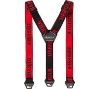 Härkila Tech Braces | Vêtements & Équipement de Chasse pour Professionnels | Design Scandinave Haut de Gamme Durable | Shadow Brown/Red, One Size