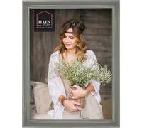 Haes Deco cadre photo en bois Nancy vintage gris pour 1 photo format 20x30 cm