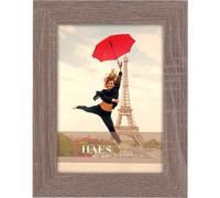 Haes Deco cadre photo en bois Paris brun pour 1 photo format 13x18 cm