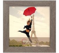 Haes Deco cadre photo en bois Paris marron pour format 20x20 cm