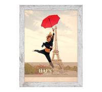 Haes Deco cadre photo Paris blanc/marron 30x40 cm en bois MDF avec plexiglas