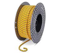HAEST Belle Corde à Sauter Vendue au mètre - 1 mètre - Bleu - Jaune - Vert - Rouge - Orange